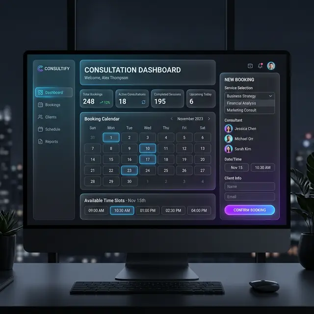Booking Interface